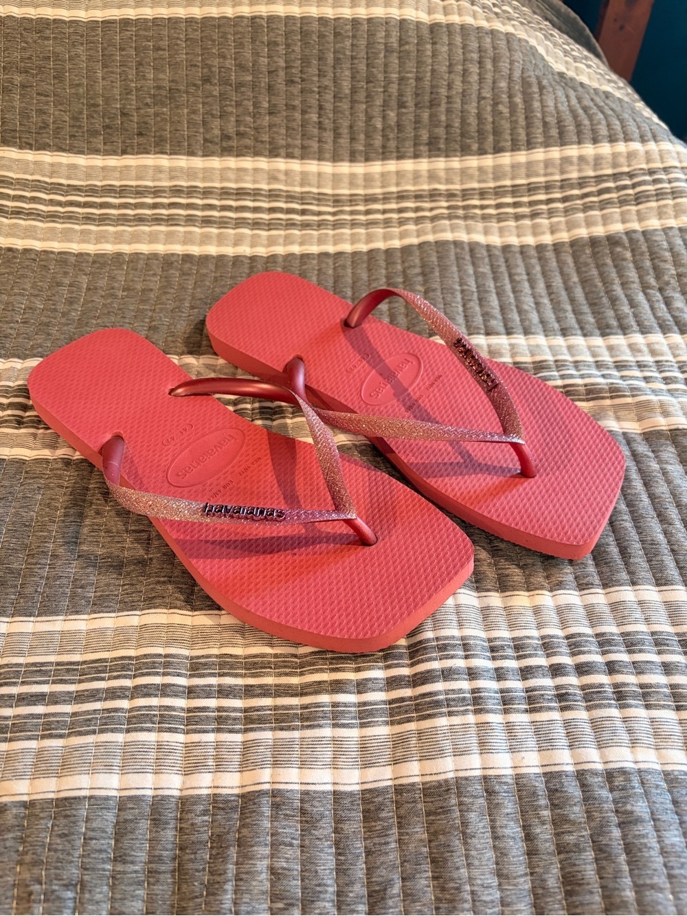 NWOT Havaianas Women's Size 10/11 Flip Flops in Raspberry Pink